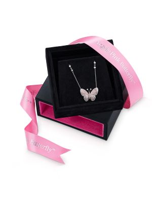  Argyle Pink™ Butterfly Pendant Necklace - Limited Edition