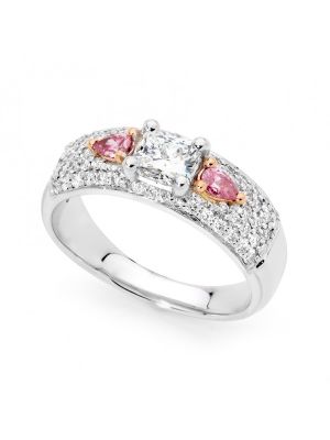  Argyle Pink Diamond Dress Ring