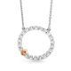 Circle Of Life Diamond Pendant Necklace