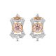 Argyle Pink Diamond Sunset Radiance Stud Earrings