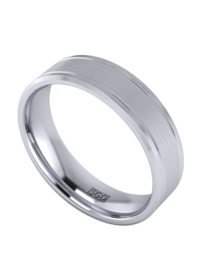  Brushed Wedding Ring